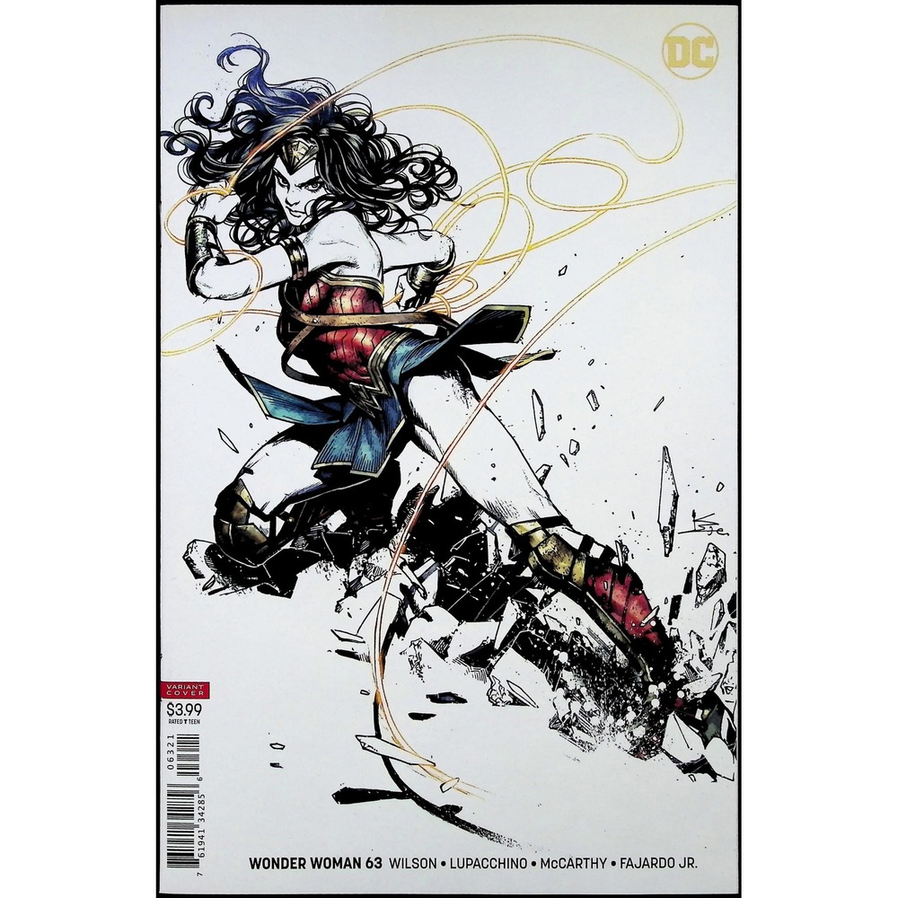 Wonder Woman #63 Kamome Shirahama Variant DC 2019 Comic Book The New World
